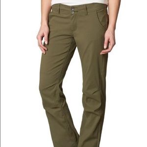 Prana Halle Pants 0 Green EUC